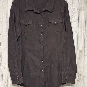 Ariat Women’s Dark Button Down Shirt